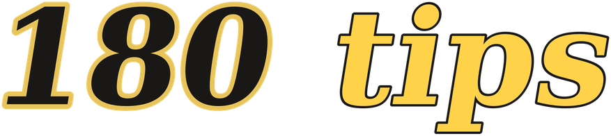 180 tips logo